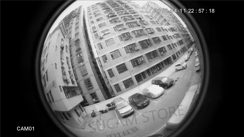 H.265 180 градусов 360 градусов рыбий глаз IP камера ИК ночного видения 2MP наблюдения безопасности POE внутри помещений панорамный фотоаппарат