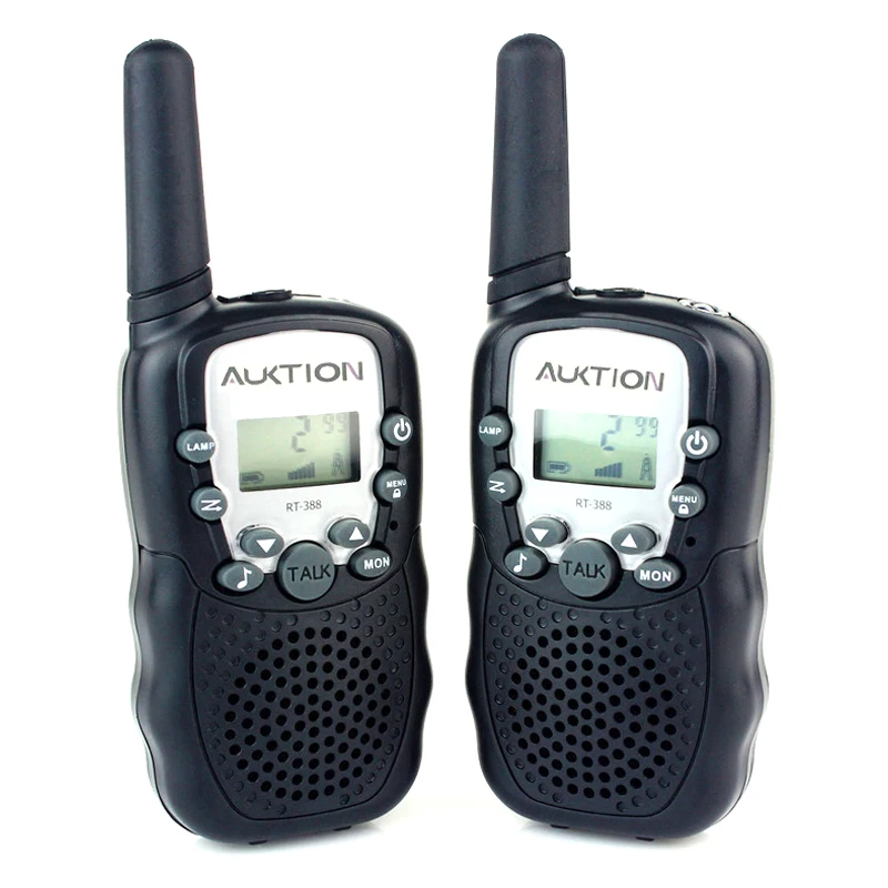 T 388 Mini Walkie Talkie UHF 462 550 467 7125 MHz Двусторонняя радиостанция 0 5 W 22CH для детей с ЖК
