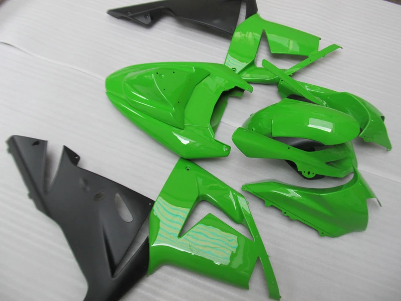 Высокое качество Пластик комплект обтекателей для Kawasaki ZX10R 2004 2005 ниндзя ZX 10R 04 05