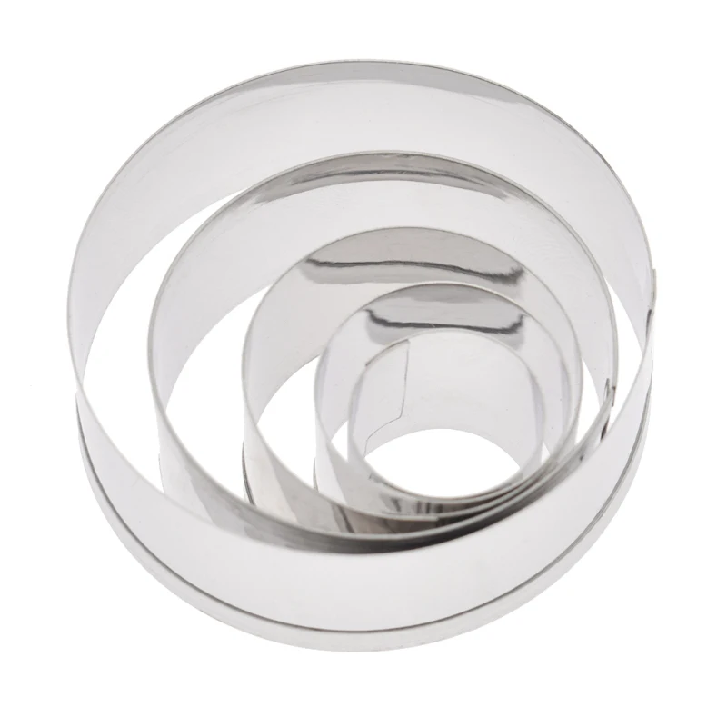 5 шт./лот нержавеющая сталь углубление круглые глиняные фрезы круглая форма