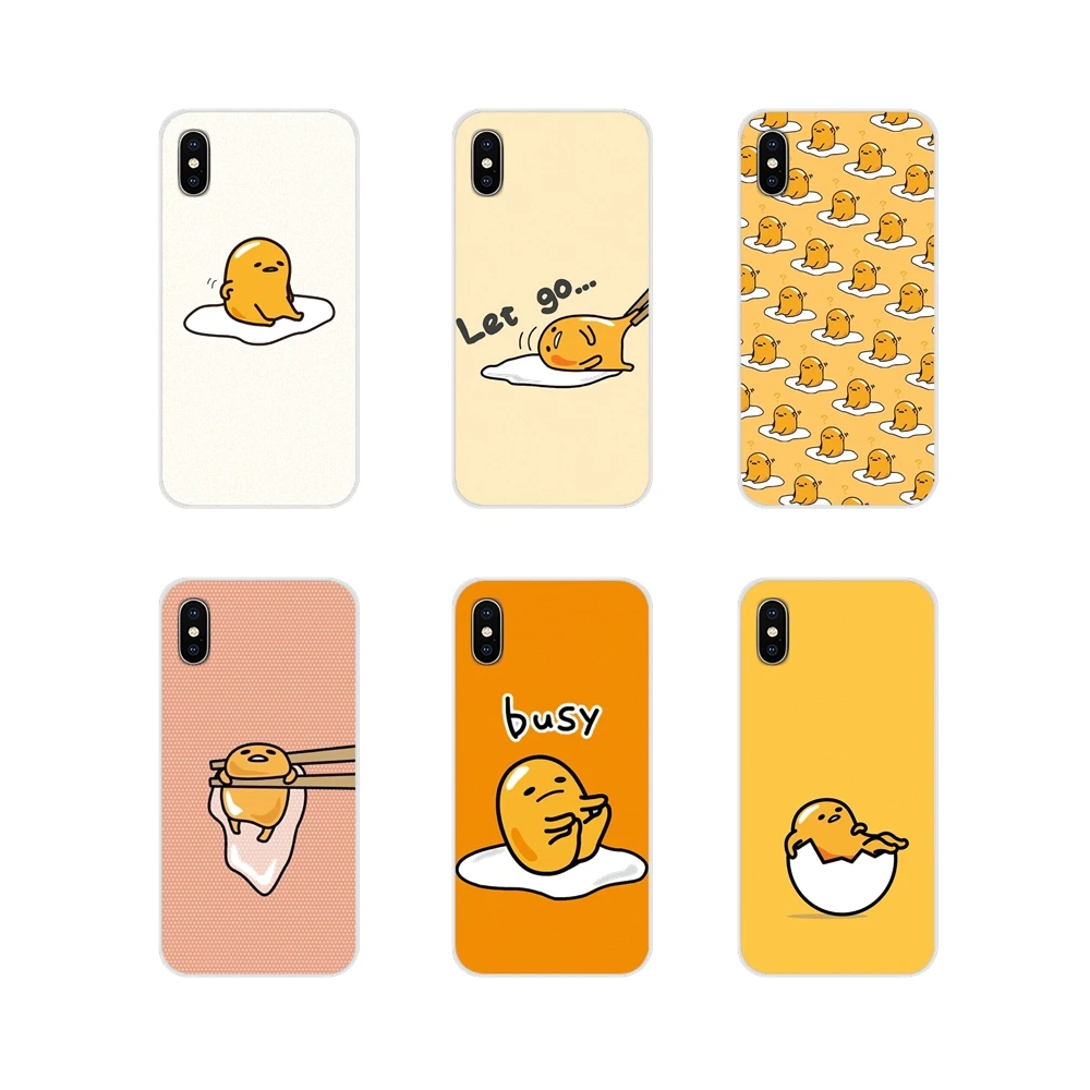 Милые ленивые яйца gudetama для Huawei Mate Honor 4C 5C 5X 6X 7 7A 7C 8 9 10 8C 8X 20 Lite Pro Аксессуары чехлы