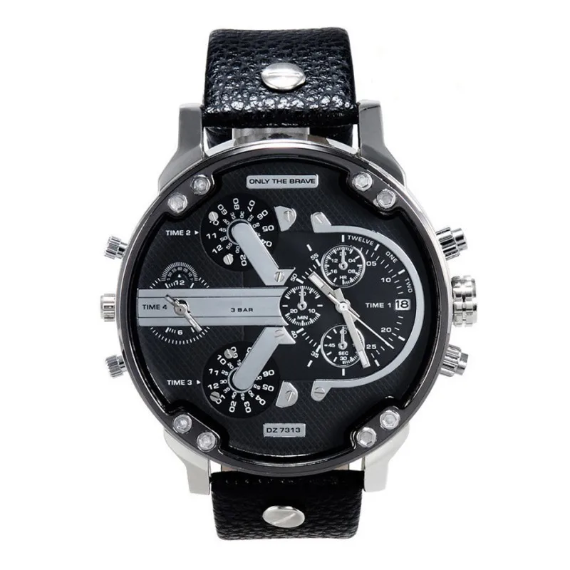 Часы мужские спортивные кварцевые с большим циферблатом|Кварцевые часы| |