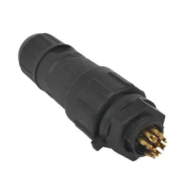 M14- 9 P IP68 полюсов M14 промышленная панель электрический провод соединитель адаптер