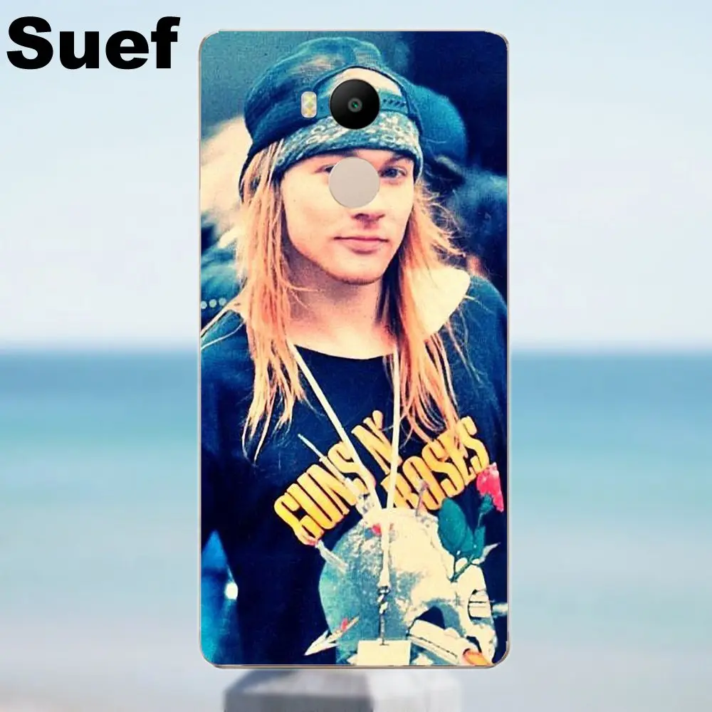 Suef мягкие аксессуары чехол Guns N Roses Rock Band для Xiaomi Redmi 4 3 3S Pro Mi3 Mi4 Mi4i Mi4C Mi5 Mi5S Mi Max Note 2 |