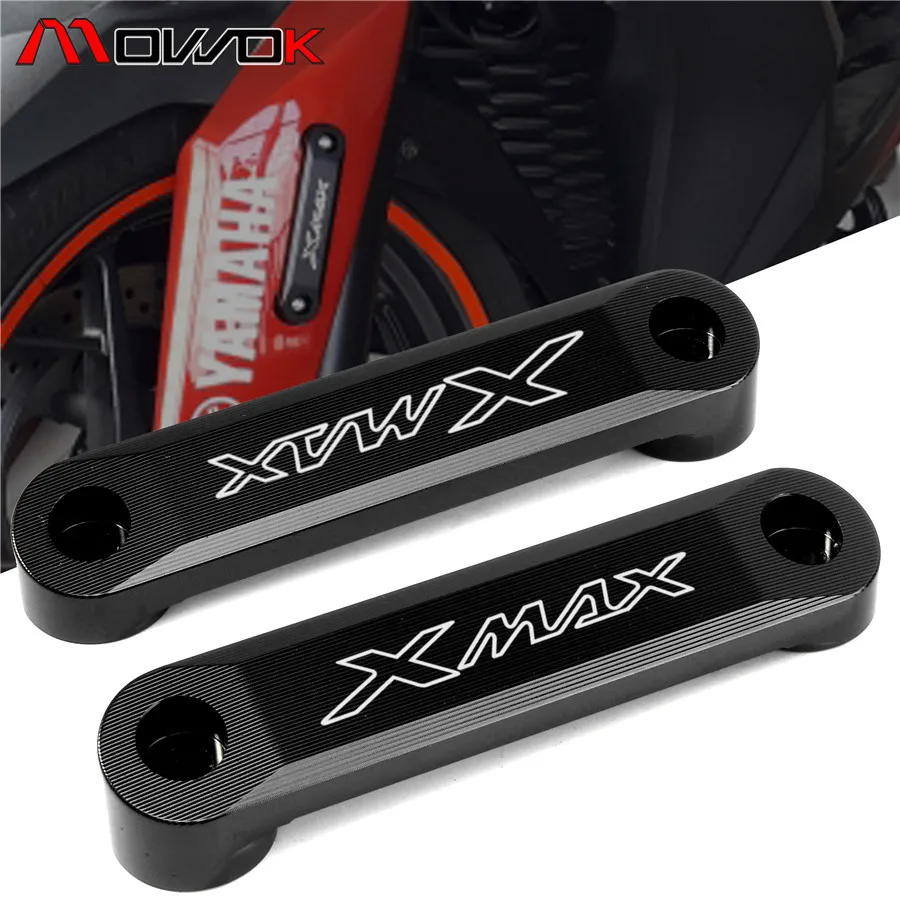 Для Yamaha Xmax 300 2017 2018 передняя ось Coper Plate декоративная крышка для xmax 125 250 400|Накладки