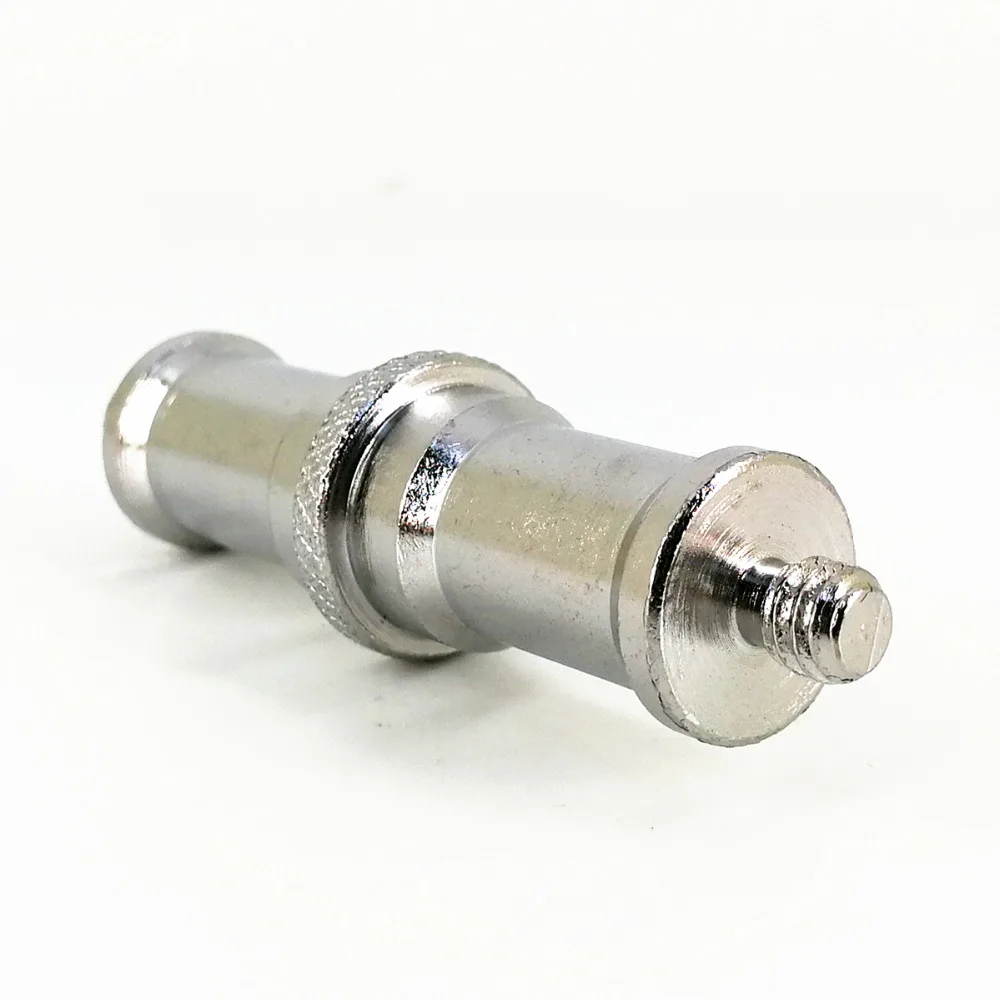 Металлический 1/4 3/8 Spigot Stud адаптер Камера винт для вспышки Speedlite светильник