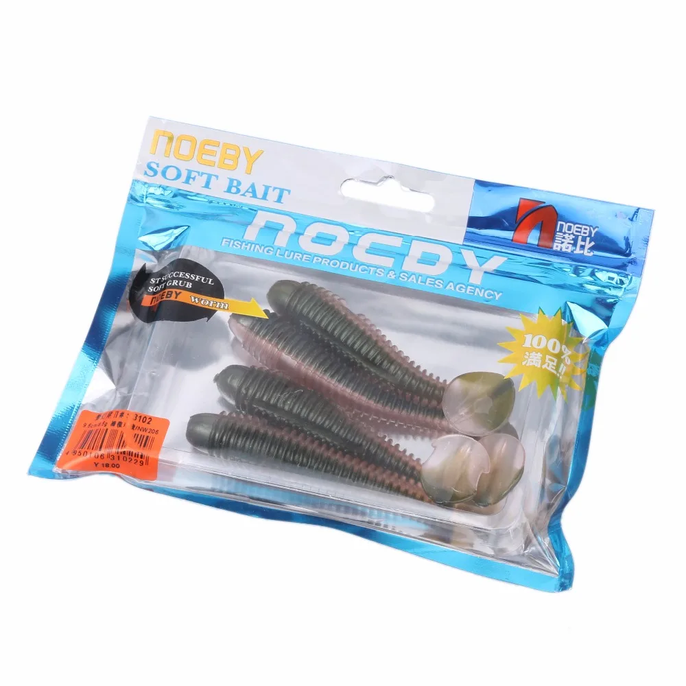 Мягкая приманка Noeby Vivid T tail лучший выбор для приманки рыбалки с особым запахом