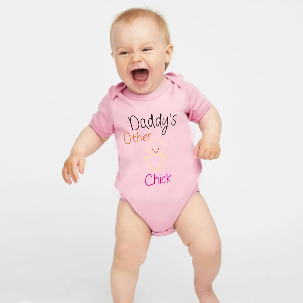 Лето 2019 милая Одежда для новорожденных девочек боди с короткими рукавами и