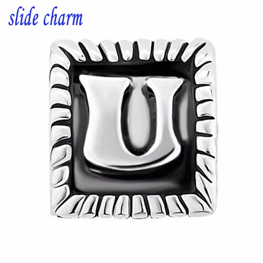 Шарм U для браслета Pandora|fit pandora bracelet|fit pandorabeads fit |