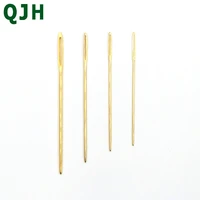 10pcs 1bag diy hand sewing needles gold plated stainless steel needles 4 size available home sewing needles cross stitch needle