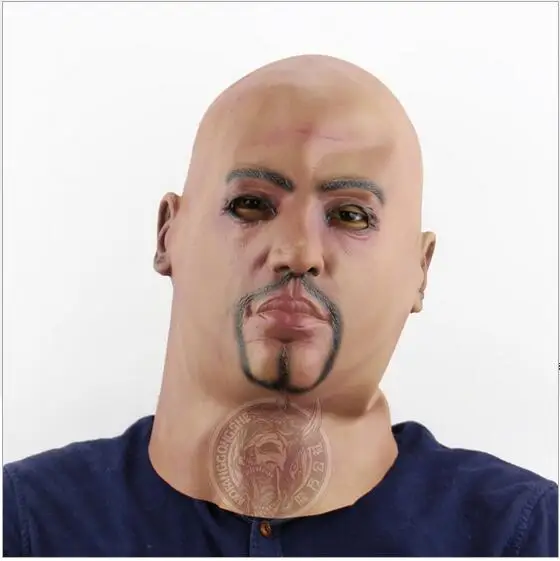 

New male mask latex silicone Ex Machina realistic human skin masks Halloween dance masquerade cosplay Human Man mask Full Head