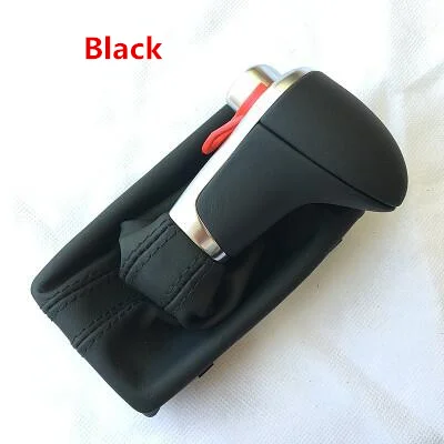 LHD ручка переключения передач Gaitor Boot Cover черный кожаный для Audi A4 B8 A5 Q5 A6 C7 4GD713139