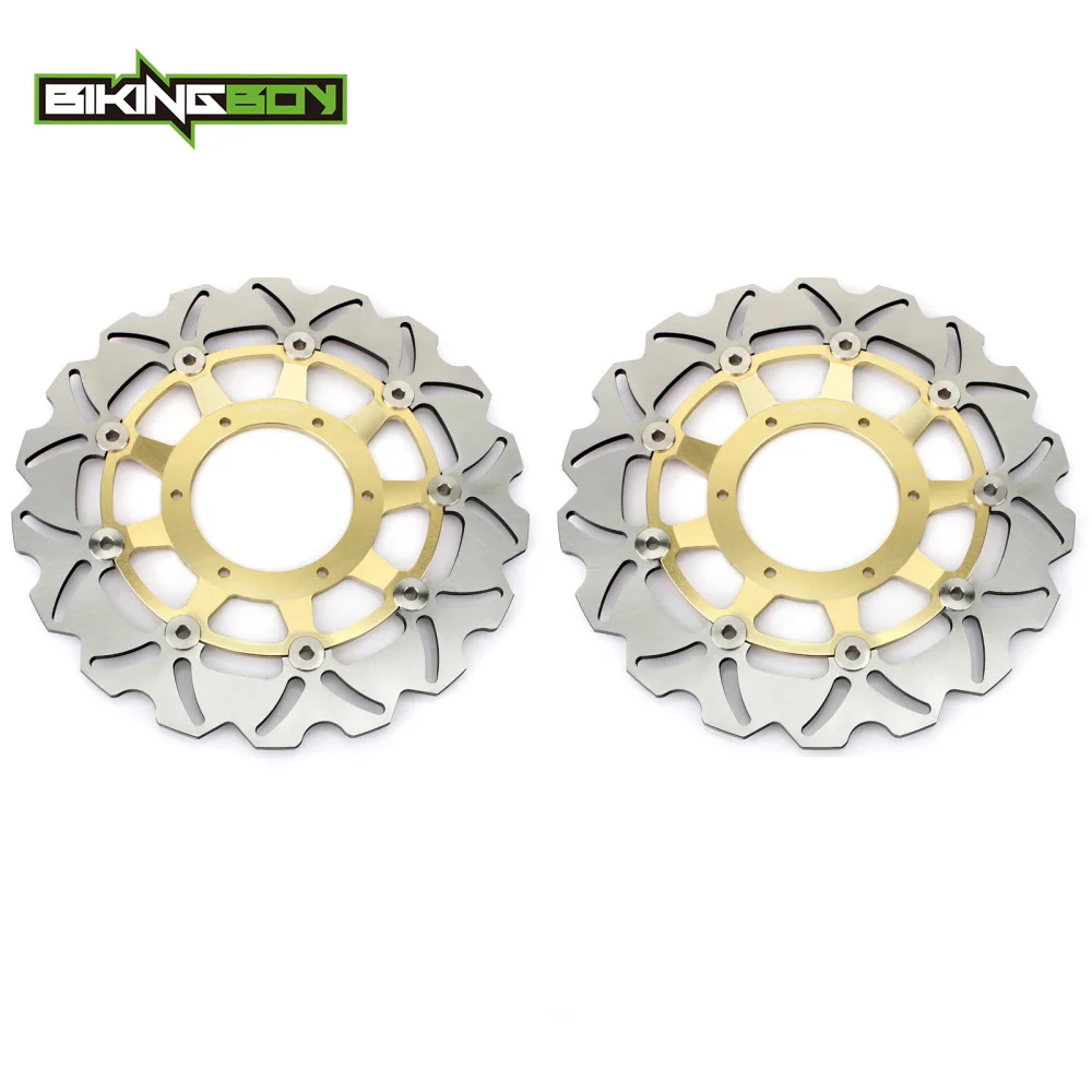 BIKINGBOY 2 передние тормозные диски роторы для Honda CBR900RR 2000 2001 2002 2003 CBR929RR 00 01 02 CBR954RR 03