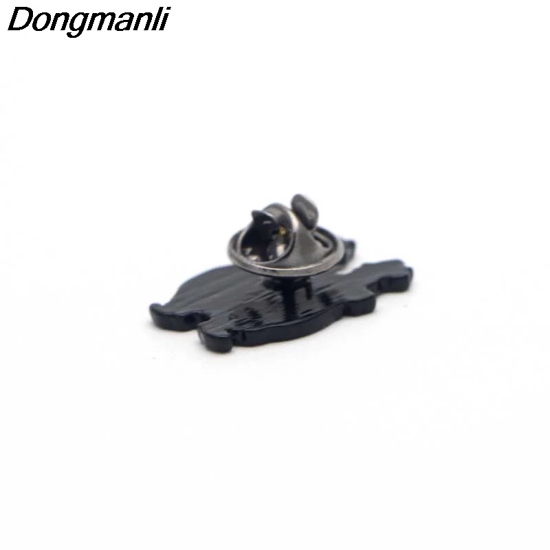 P3015 Dongmanli Монстры металлические эмалированные булавки и броши для женщин мужчин