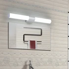 Настенные светильники для ванной комнаты, светодиодный зеркальный светильник, водонепроницаемый, 12 Вт, 16 Вт, 22 Вт, 250  550 мм, зеркальная светодиодный ная трубка, современный настенный светильник, освещение для ванной комнаты