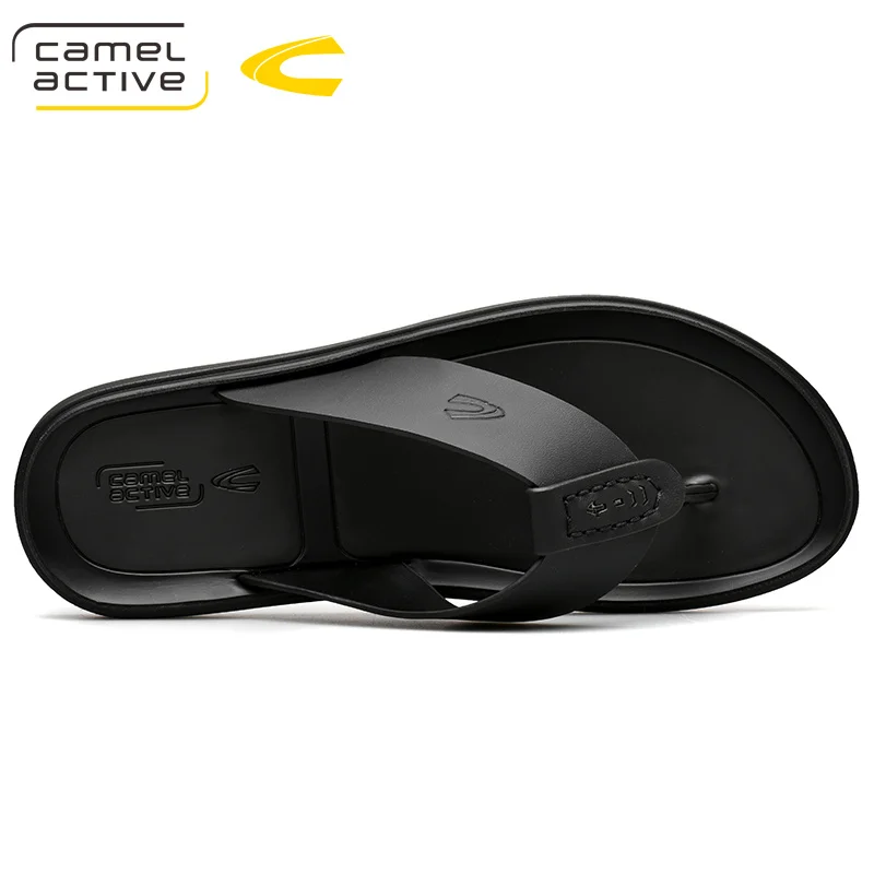 Мужские Пляжные шлепанцы Camel Active светло коричневые мягкие массажные модная