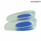 Стельки силиконовые 1 пара, гелевые, для мужчин и женщин, защита от боли в ногах, поддержка шпоры, вставки в обувь на высоком каблуке