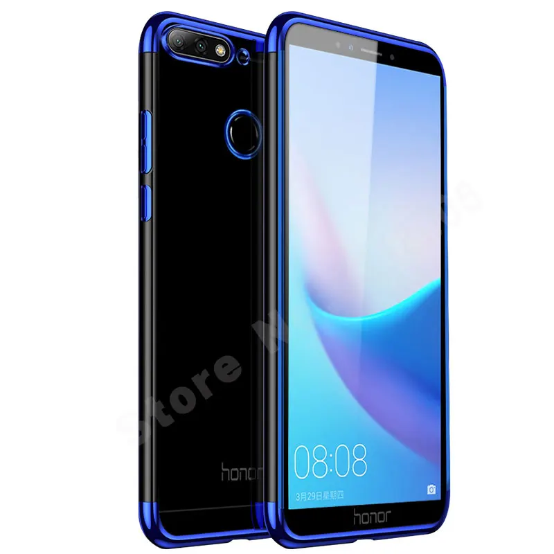 Чехол для Huawei Y6 Prime 2018 роскошный силиконовый мягкий чехол 5 7 дюйма дюймов