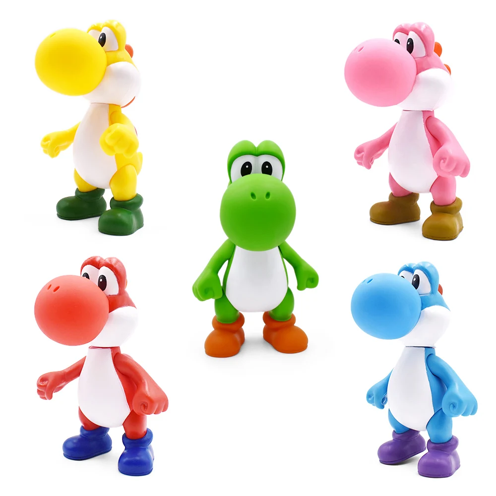 8-15 см Фигурки "Супер Марио" игрушки Super Mario Bros Bowser Luigi Koopa Yoshi Mario Maker Odyssey ПВХ фигурка модель игрушки куклы