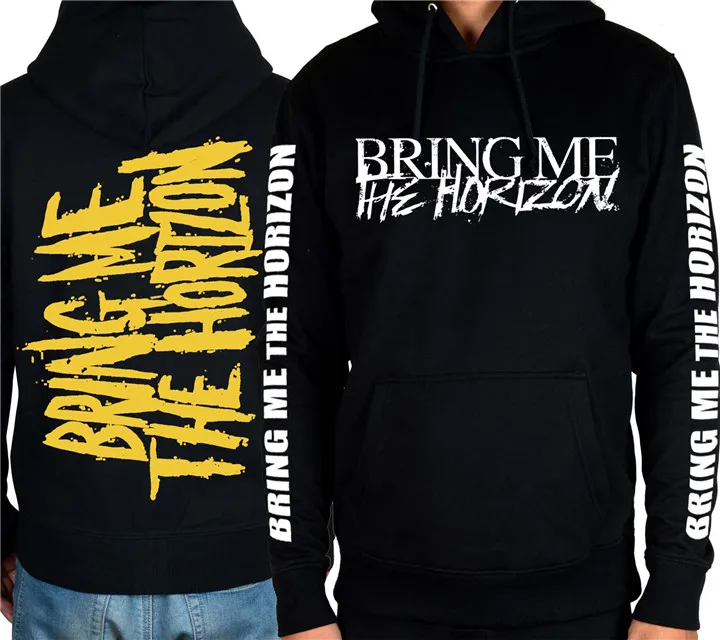 9 дизайнов толстовки с капюшоном Bring Me The Horizon Rock на молнии из тяжелого металла и