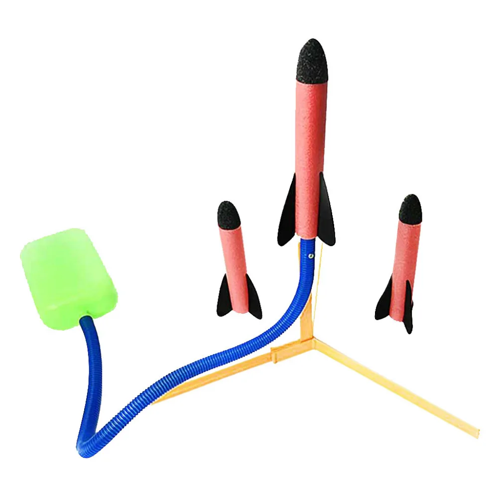 Foot Stomp& launch Action Watch It Soar Rocket Cultivate родитель-ребенок отношения набор забавные игрушки хороший подарок для детей FF4