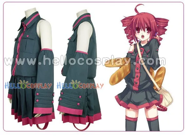 Карнавальный костюм Vocaloid Teto Kasane стандартный размер H008|teto kasane cosplay|cosplay costumekasane teto