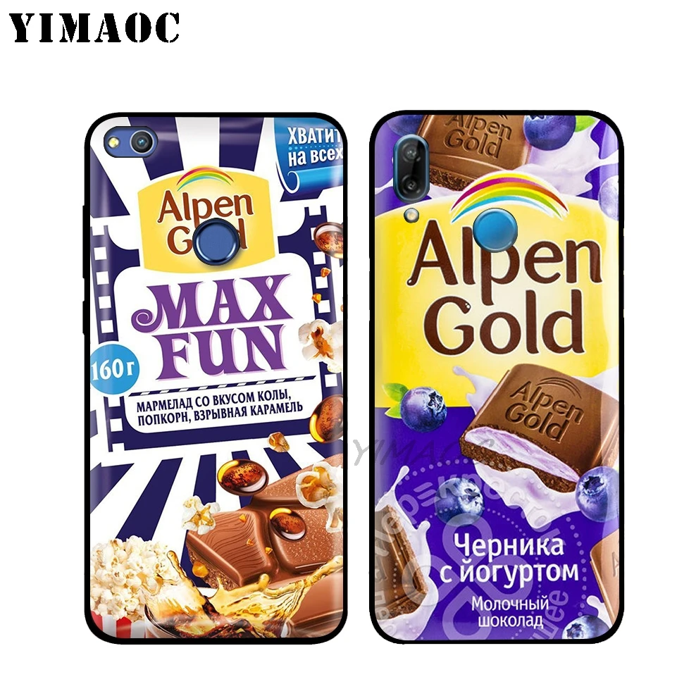 Alpen с изображением шоколада wonka бар мягкий чехол для huawei Honor Коврики 20 9X Примечание