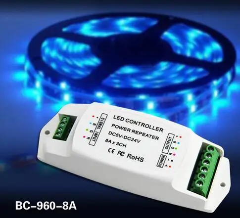 BC-960-8A LED  12v PWM LED   8A * 3ch