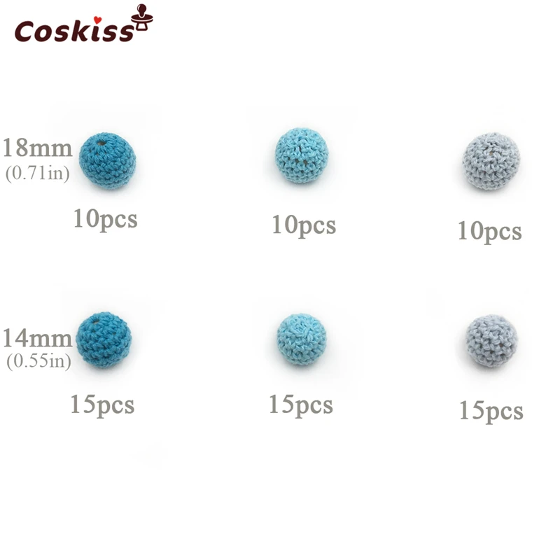 Ювелирные изделия для кормления своими руками в 2 упаковках деревянное вязаное