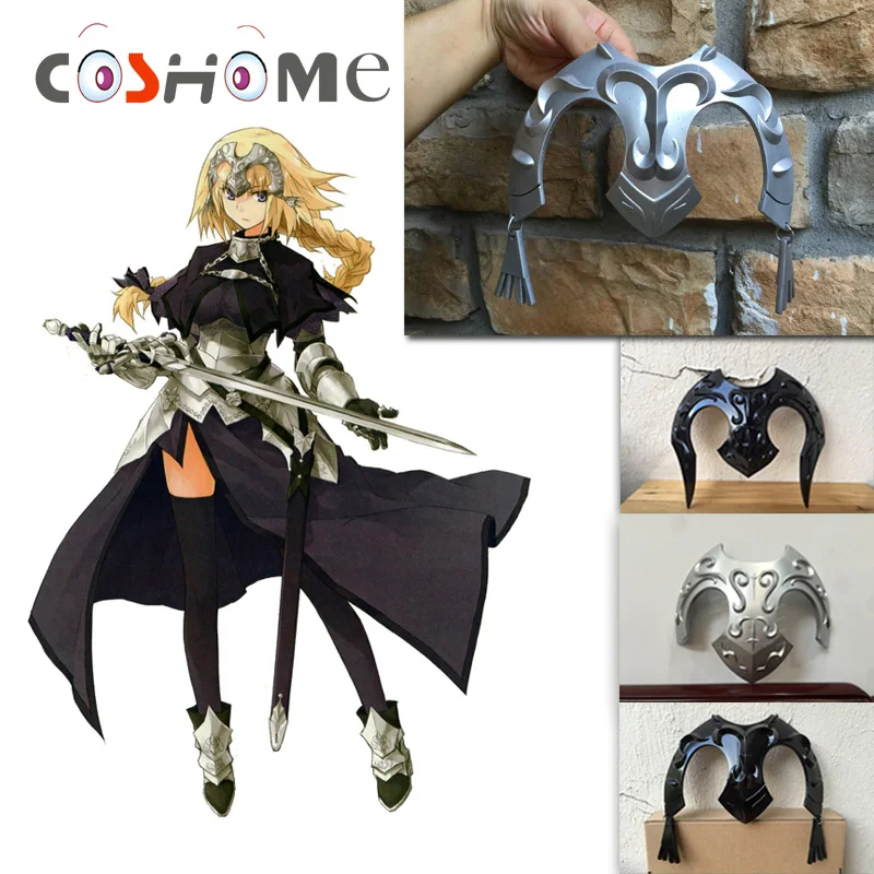 Coshome Fate/Apocrypha большой заказ головной убор Жанна косплей костюм парики черно белый
