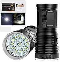 13 T6 LED 72000 лм Мощный светодиодный мини-фонарик Водонепроницаемый жесткий свет T6 Охота факел с 3 режима питание от 18650 Батарея(не входит в комплект - Испускаемый цвет: 13 T6 LED