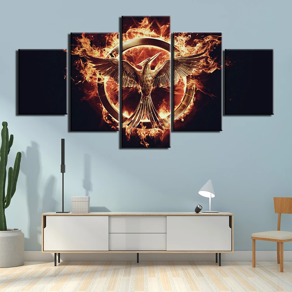 Картина на холсте с изображением Голодных игр 5 шт.|Рисование и каллиграфия| |