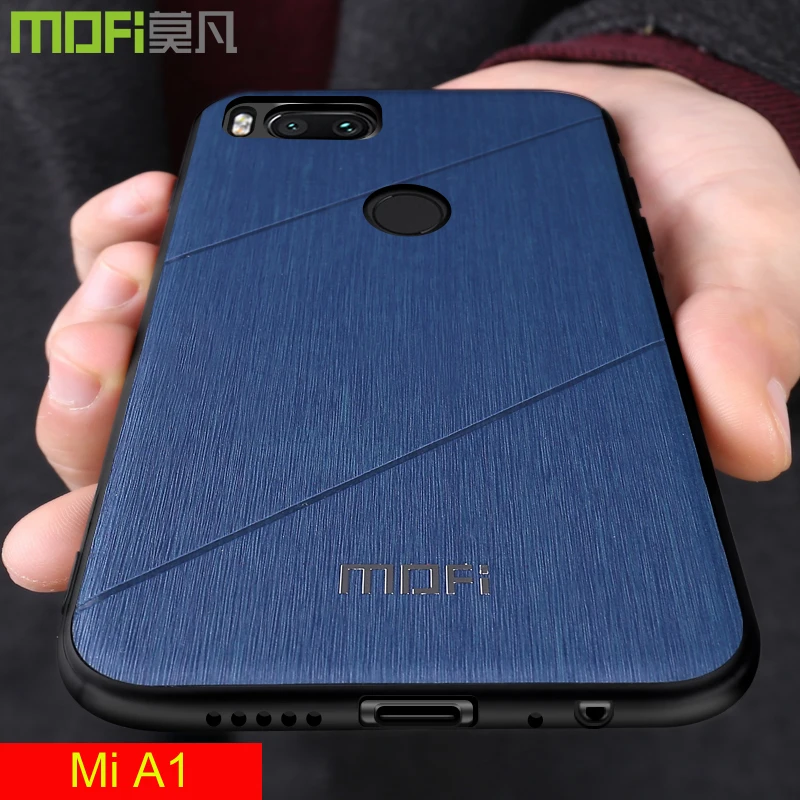 Xiaomi mi a1 чехол установлены Mofi оригинальный Полный защитить мягкую buiness стиль 5x5 5