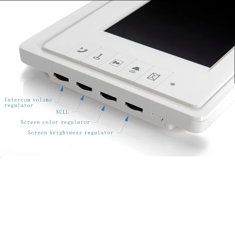 6 единиц дверной звонок видеодомофон для квартиры домофон система входа 7 &quot ЖК