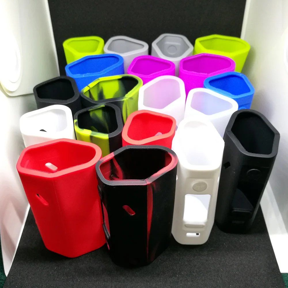 2 комплекта с 4 силиконовыми наклейками/рукавом/чехлом для Wismec Reuleaux RX2/3 150 Вт