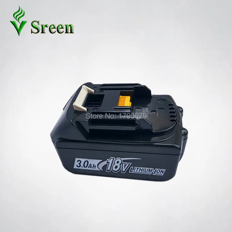 Rapid Charger Replacement for Makita 18V BL1830 BL1840 DC18RC with Emergency 3000mAh Li-Ion Rechargeable Power Tool Battery 3PCS |