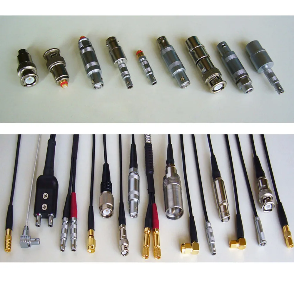 Двойной Дефектоскоп Кабель для измерения уровня LEMO 00 to Krautkramer 2C5-2C5