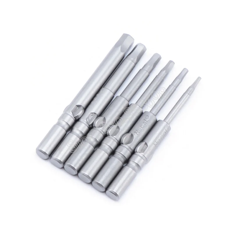 6 шт 802 мм Круглый хвостовик магнитная шестигранная отвертка бит 60 длиной Screwdrier