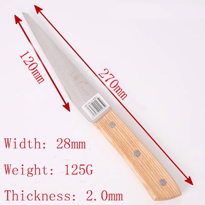 Бесплатная доставка профессиональный кованый кухонный нож для мясника убоя и