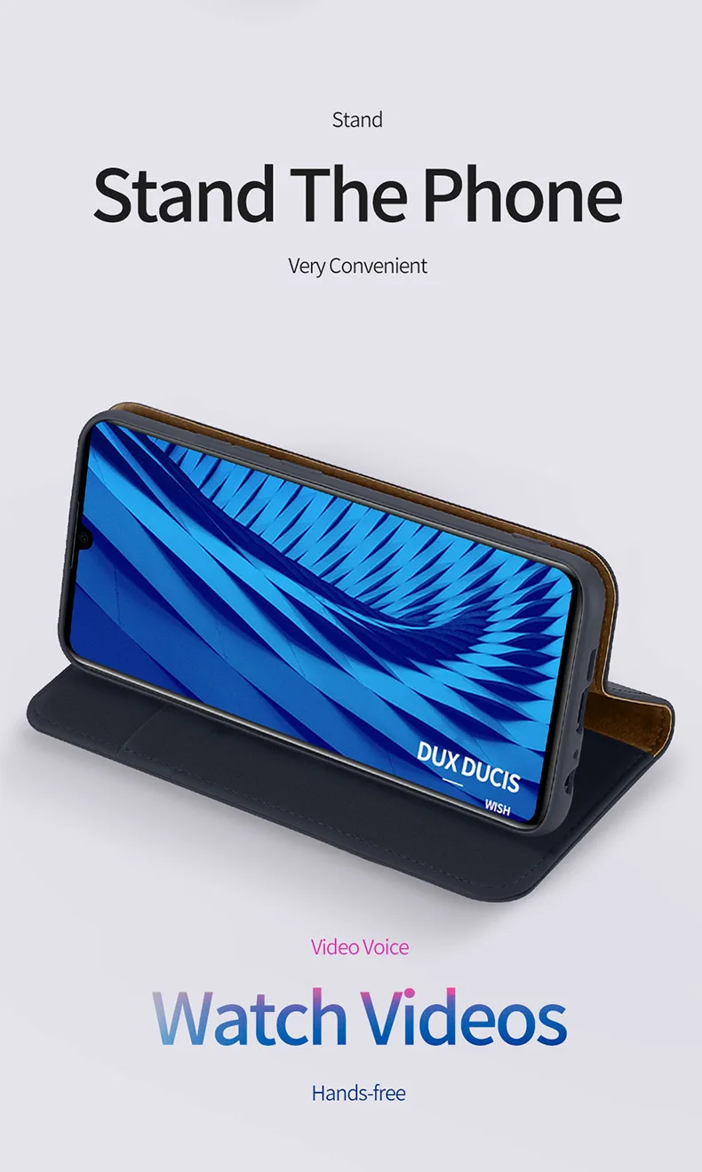 DUX DUCIS чехол из натуральной кожи для huawei P30 чехол P30 pro Магнитный кошелек крышка для huawei P30 Pro P 30 телефонные футляры