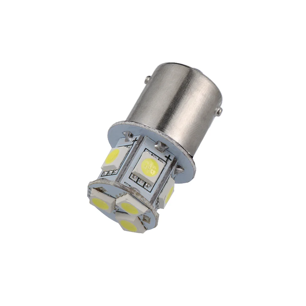2 шт. 12 В BA15S R5W 1156 5050 8SMD светодиодный Автомобильный задний фонарь поворота лампа