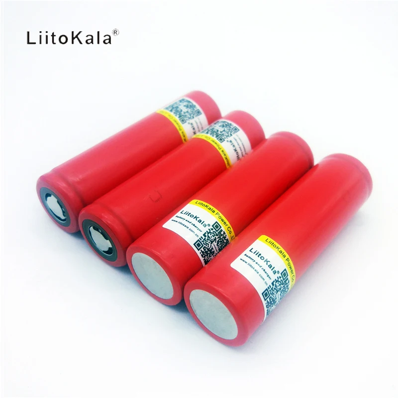 Новая Оригинальная Аккумуляторная батарея liitokala 3 7 В Sanyo 18650 3400 мАч