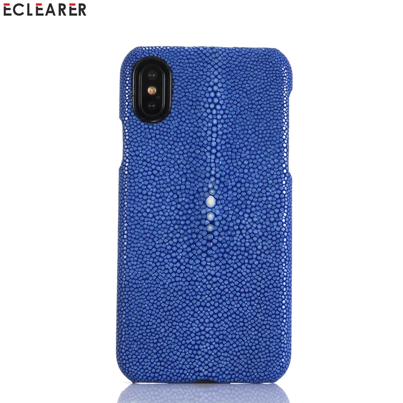 Модный перламутровый кожаный чехол-накладка для iPhone X, Роскошный чехол из натуральной кожи, чехол для телефона для Apple iPhone X, чехол s, чехлы