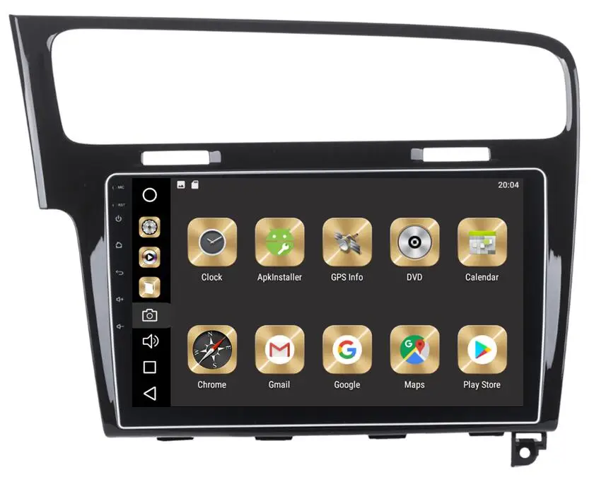 Carplay 4 Гб RAM 64G 8 ядерный 10 2 дюймов Android автомобильный dvd проигрыватель с Gps для VW Golf7