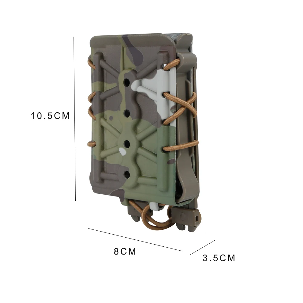 Molle system 5,56 7,62 подсумок, тактический быстрый подсумок, кобура, зажимы для ремня, замок, нейлоновый подсумок