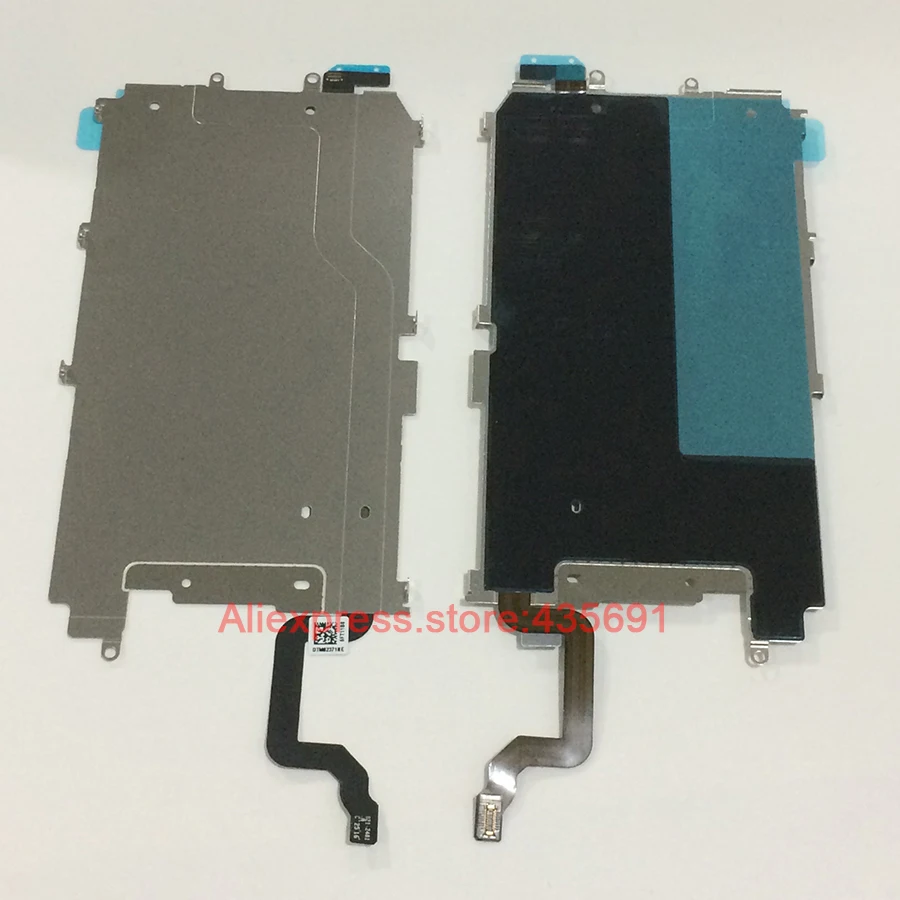 10 шт./лот Оригинальный ЖК дисплей металлическая задняя панель щит с кнопкой