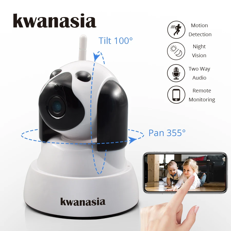 IP камера беспроводная с поддержкой Wi Fi PTZ для домашней безопасности|Камеры