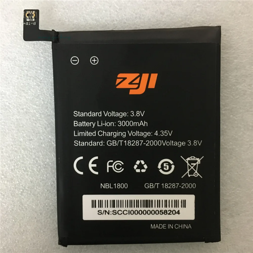 100% Новый оригинальный аккумулятор HOMTOM zoji Z7 3000 мАч для смартфона + наборы