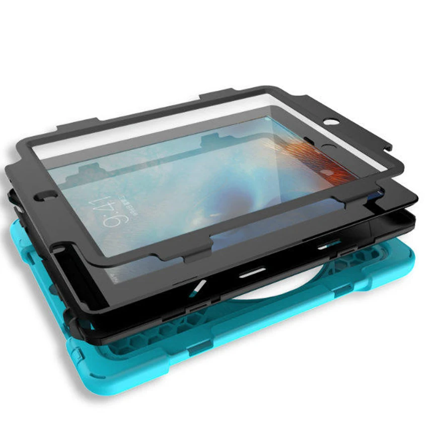 Чехол для iPad 2 3 4 силиконовый чехол планшета Heavy Duty 360 ударопрочный защитный