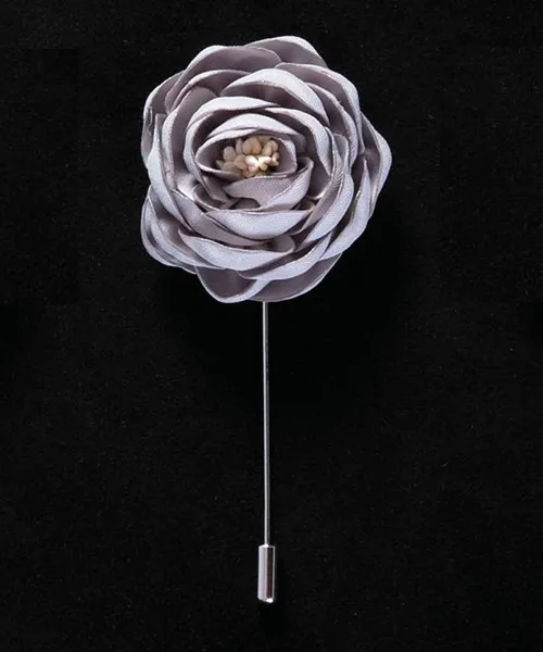 NO.9 Lapel Pin Портной Смит цветок нагрудный знак брошь Модный дизайнер ручной работы для мужчин твердый цветок розы нагрудный знак брошь для мужчин аксессуары для костюма - Окраска металла: NO.9 Lapel Pin